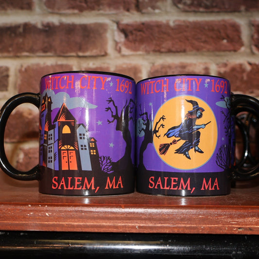 Mug Vintage Flying Witch