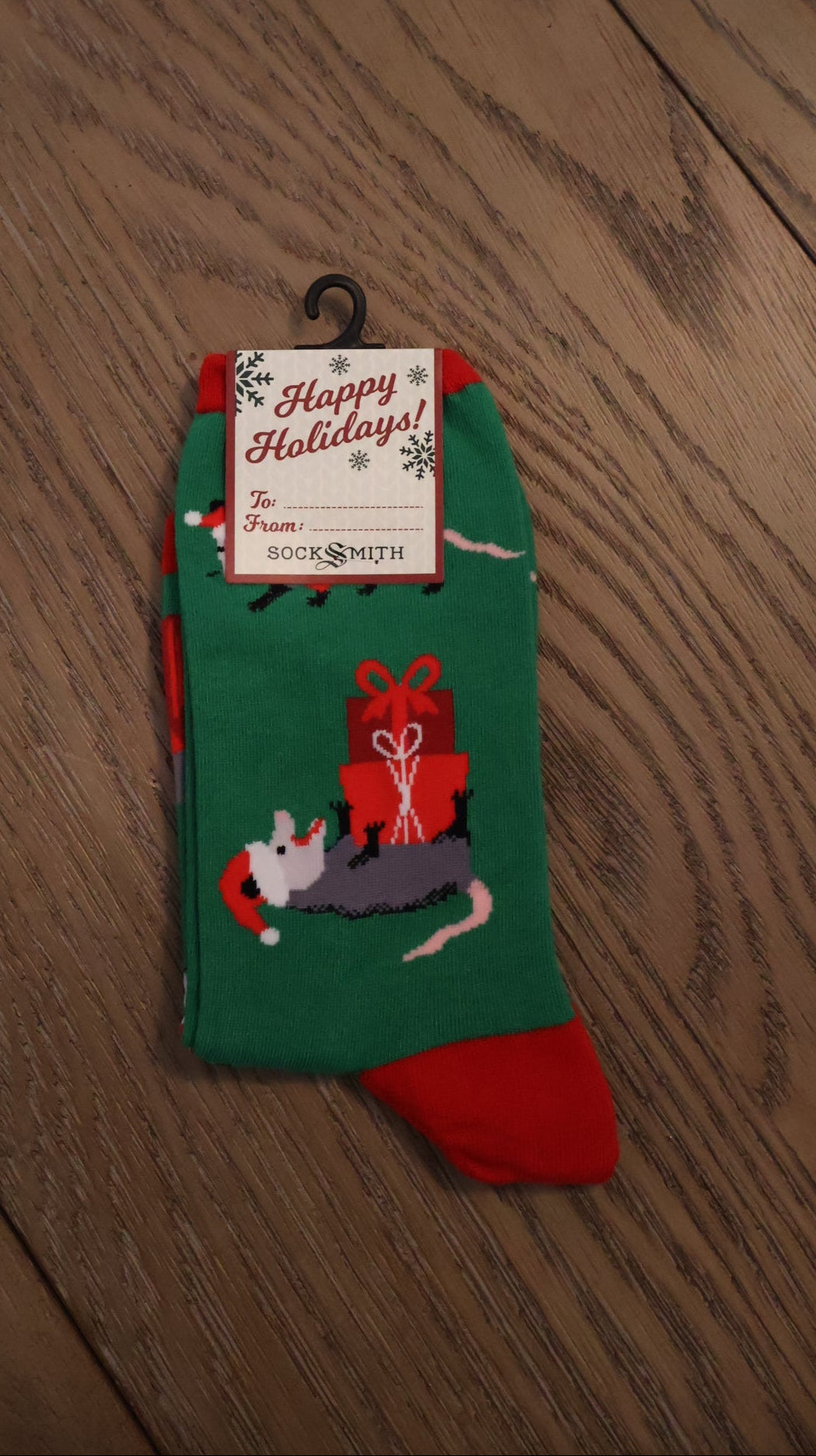Holiday Possum Socks
