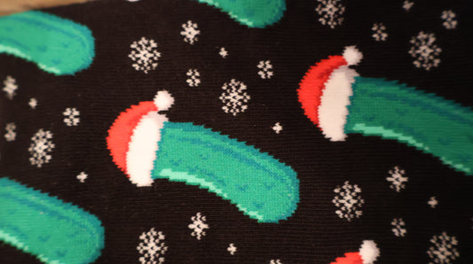 Festive Pickle Socks