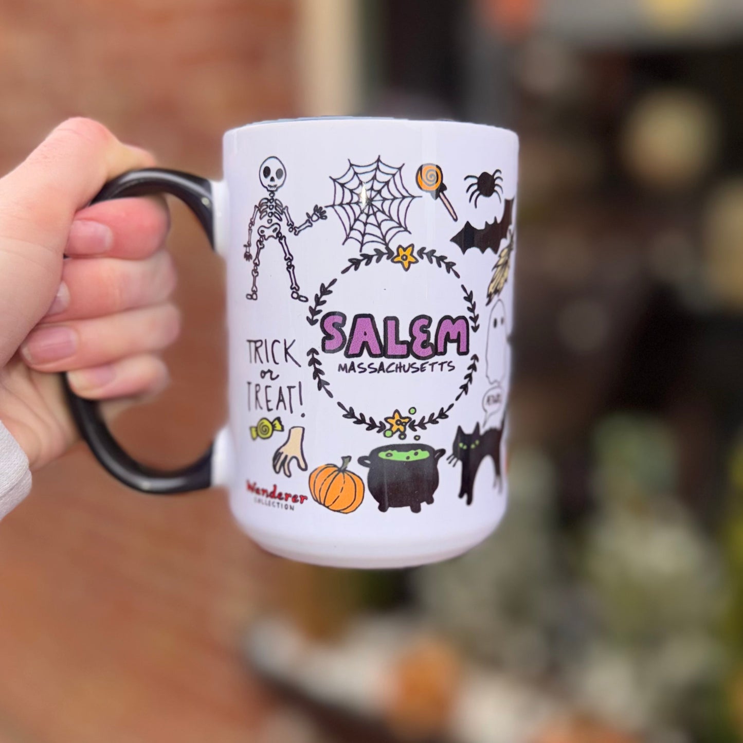 Halloween Wanderer Ceramic Mug