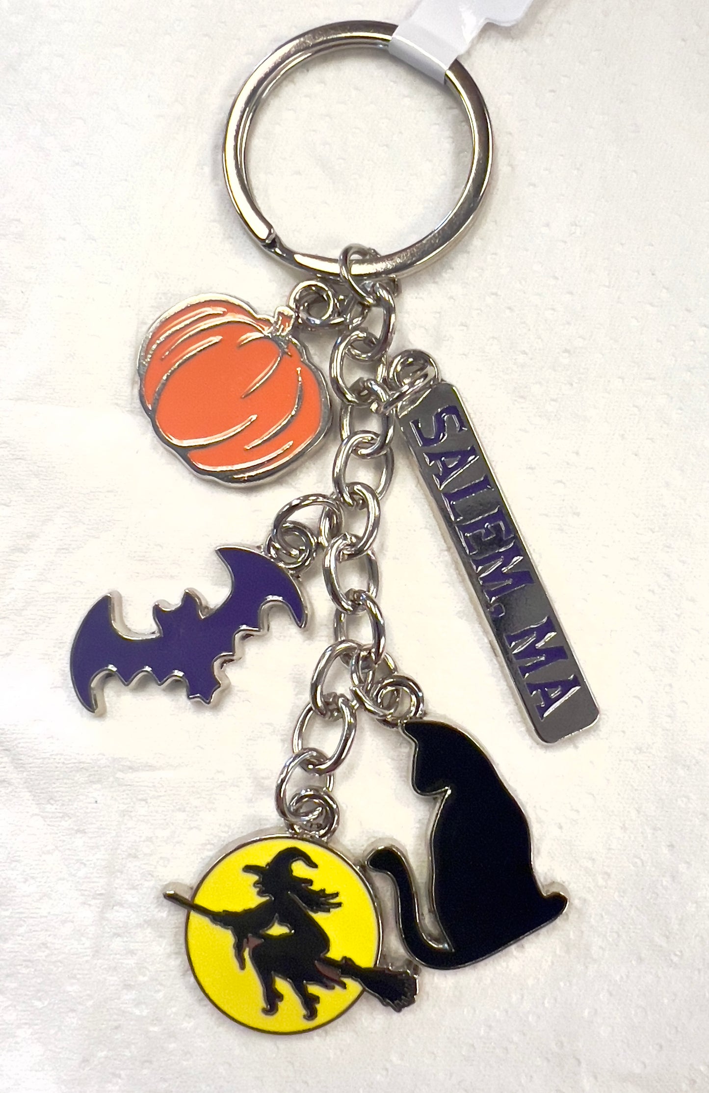 Salem Charms Keyring