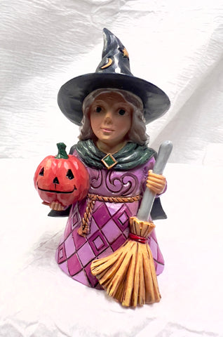 Witch holding Pumpkin