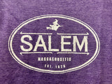 Tee Salem Witch in oval