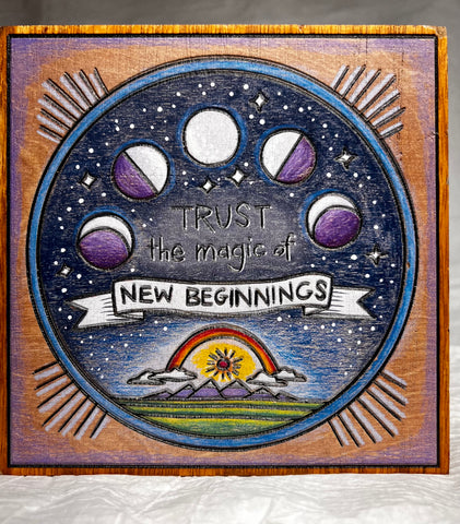 New Beginings Sign