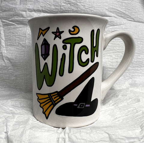 Witch Mug cartoon style