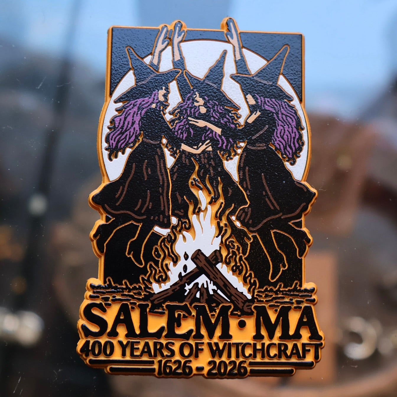 Salem 400 Years Raising Spirits Magnet