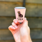 Shotglass Pink Cat