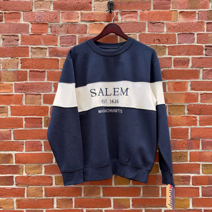 Crew Sweatshirt Navy/Cream