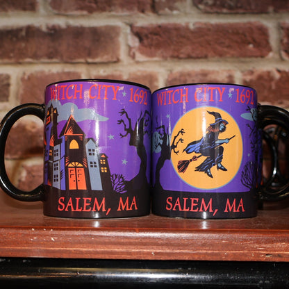 Mug Vintage Flying Witch