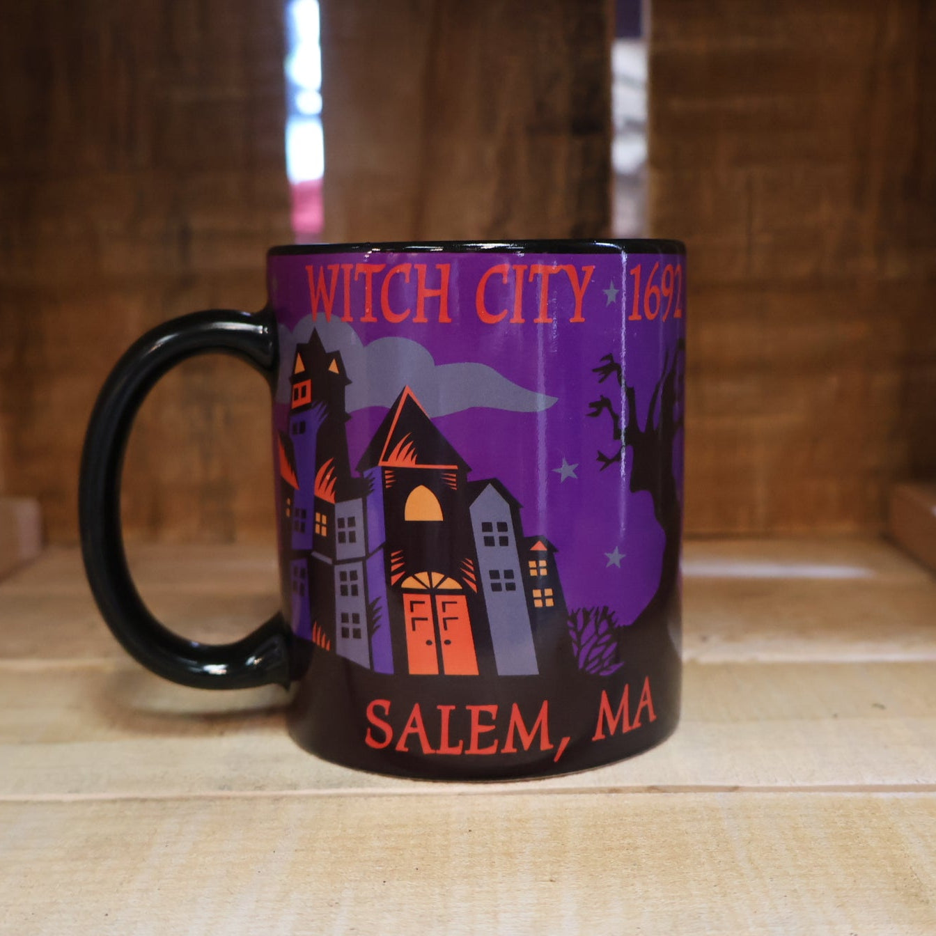 Mug Vintage Flying Witch
