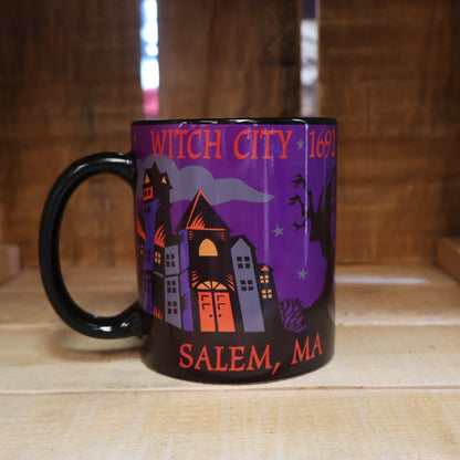 Mug Vintage Flying Witch