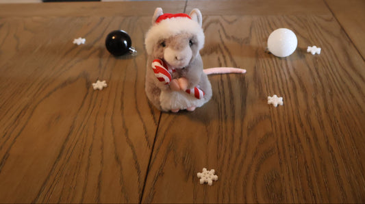 Holiday Mouse Plush