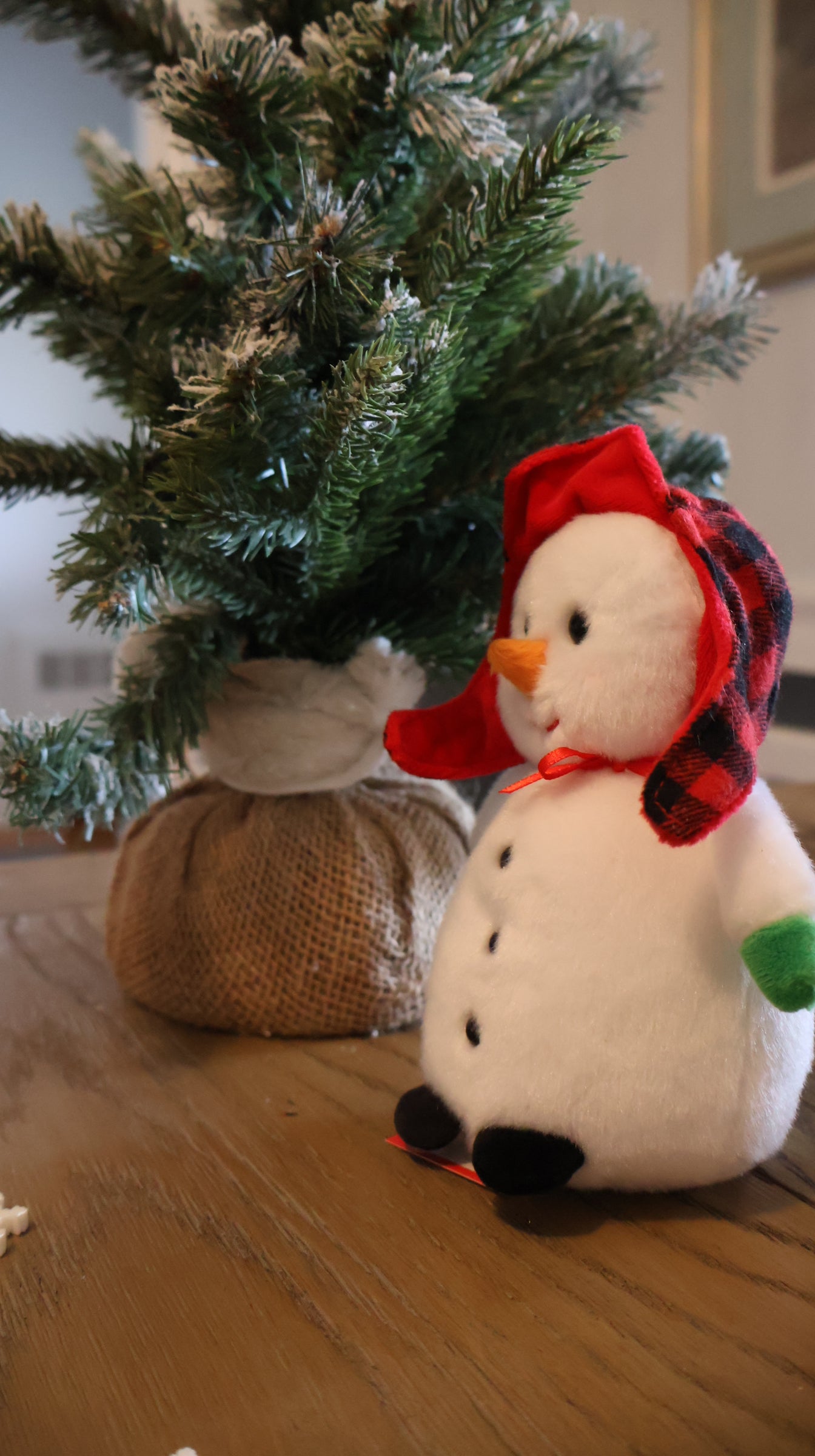 Holiday Snowman Plush