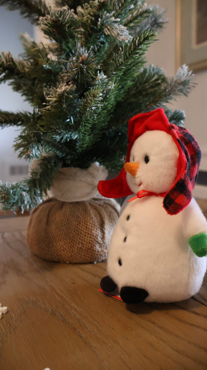 Holiday Snowman Plush