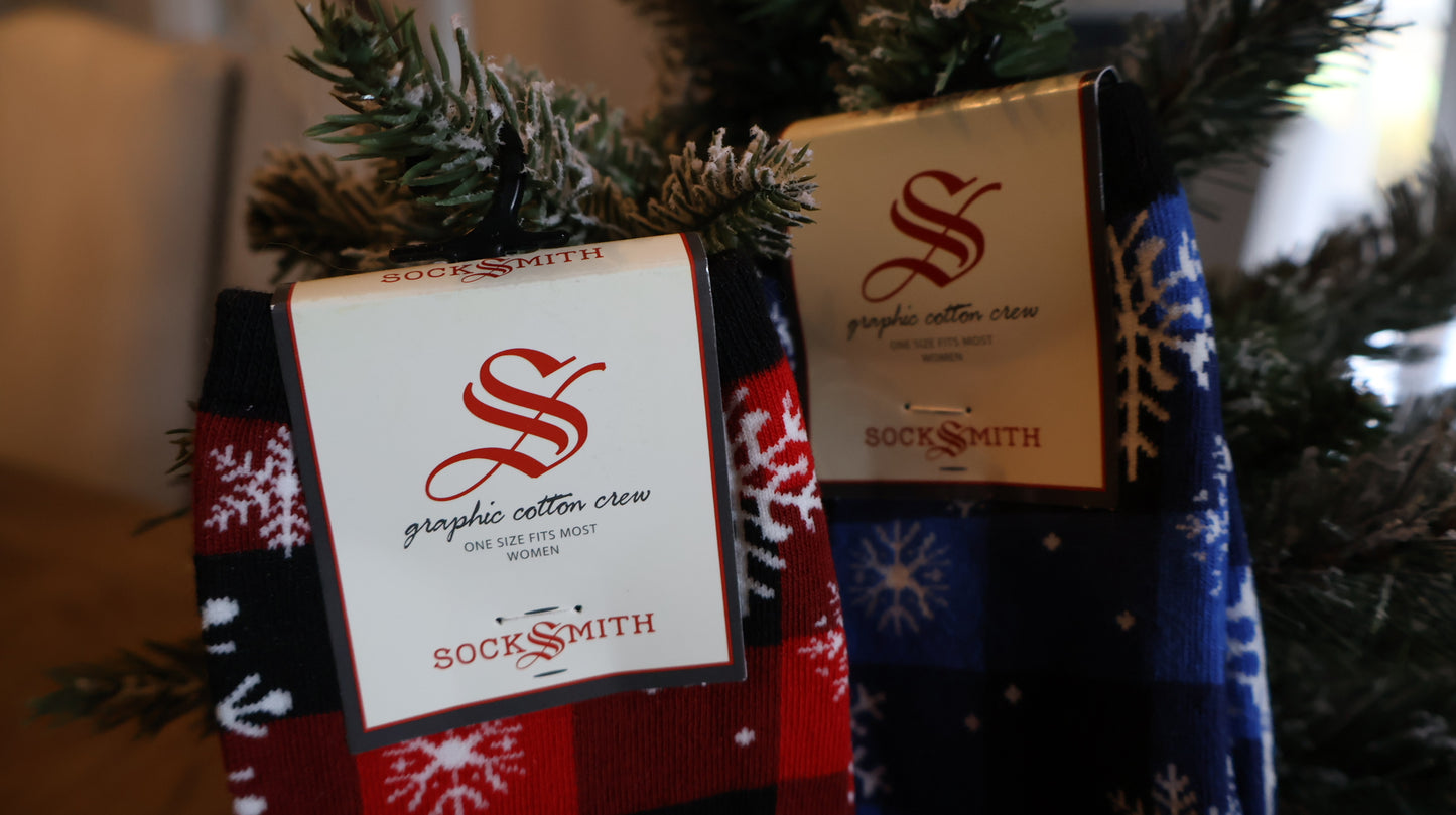 Women's Snowflake Socks