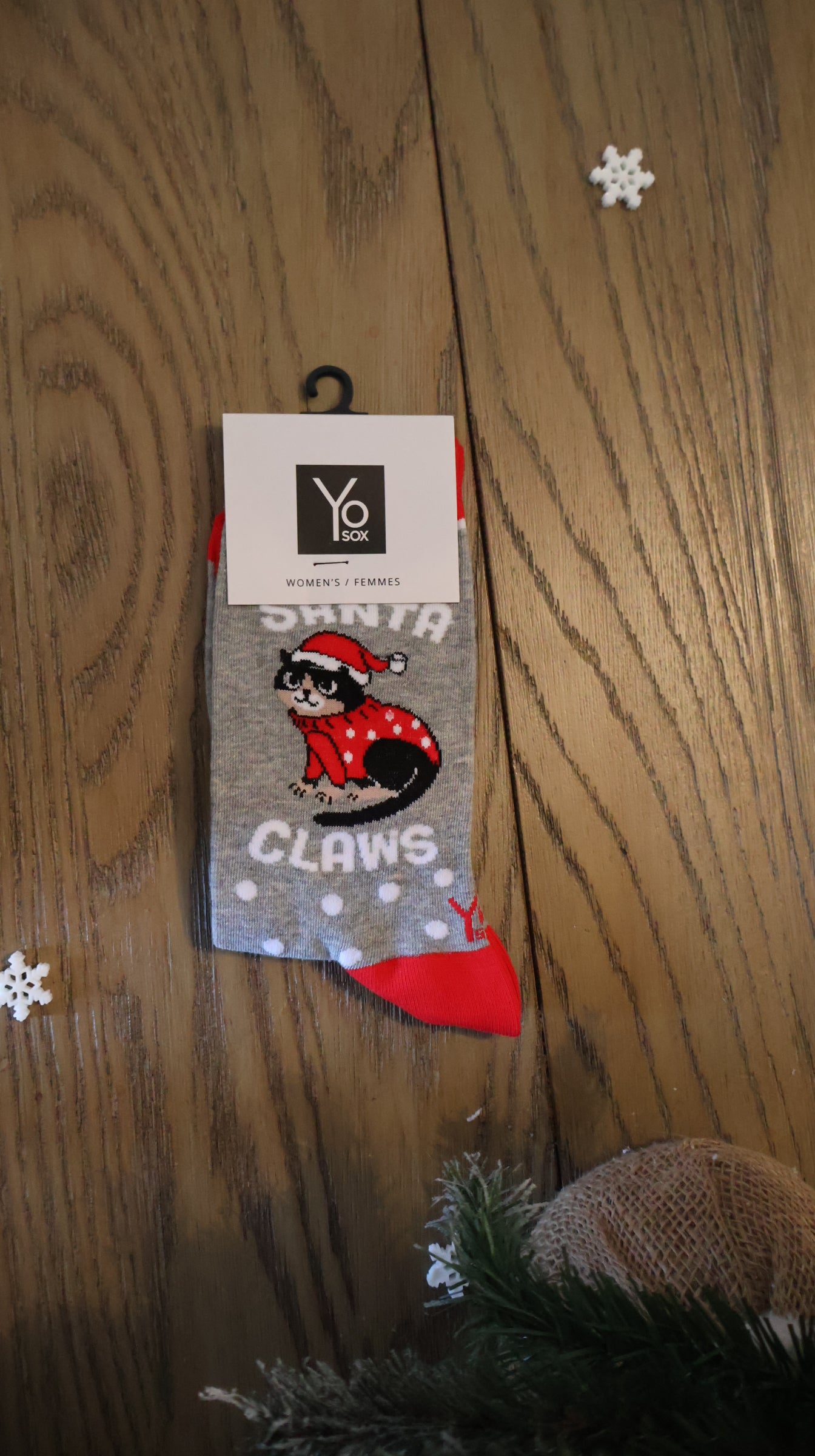 Women's Santa Claws Socks