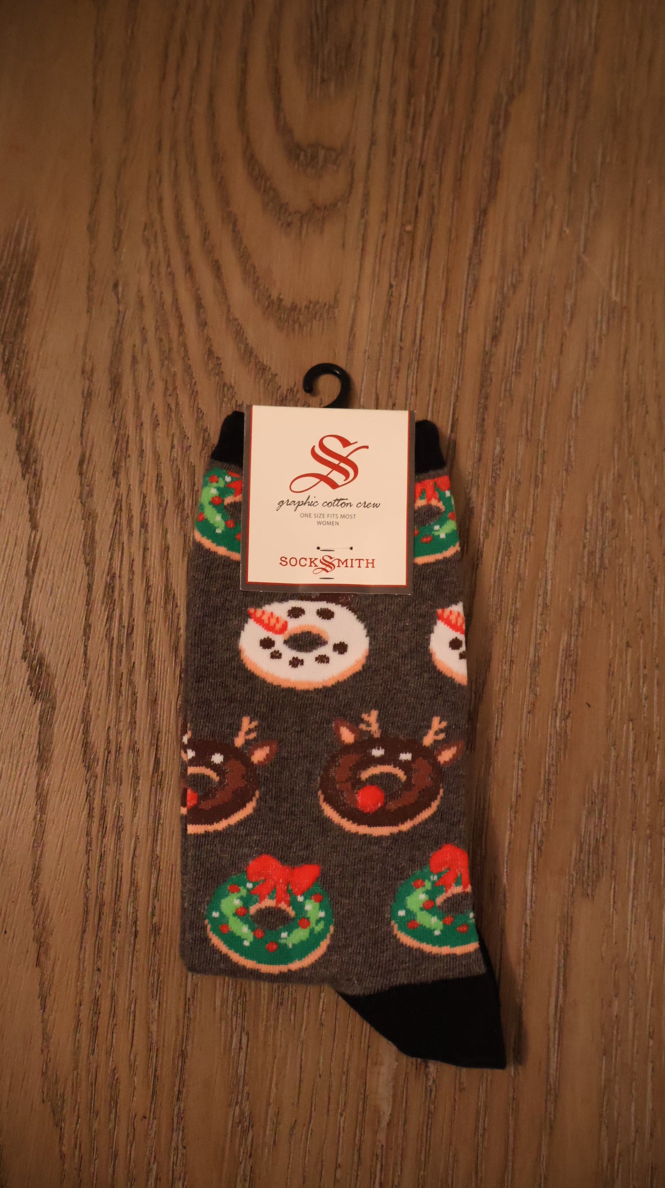Holiday Donut Socks