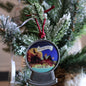 Salem Witch/Gables Snow Globe Ornament