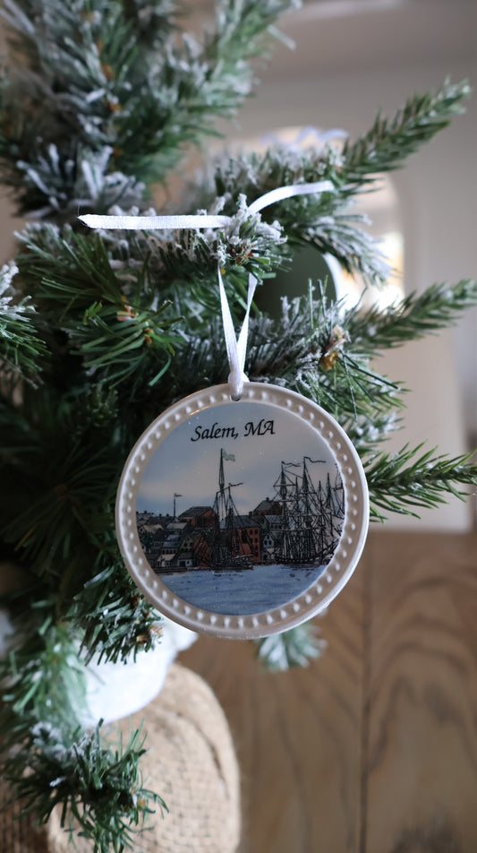 Salem Harbor Ornament