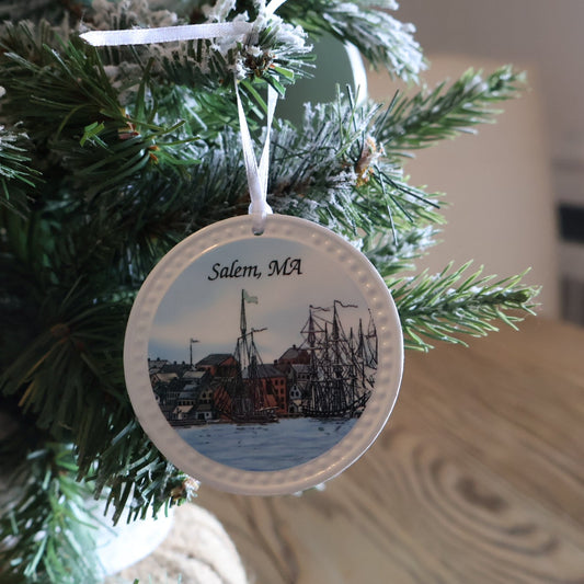 Salem Harbor Ornament