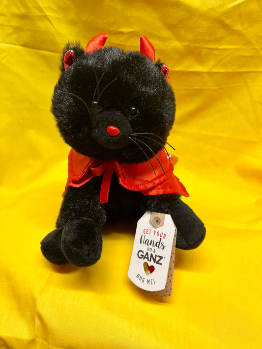 Devil Cat Plush