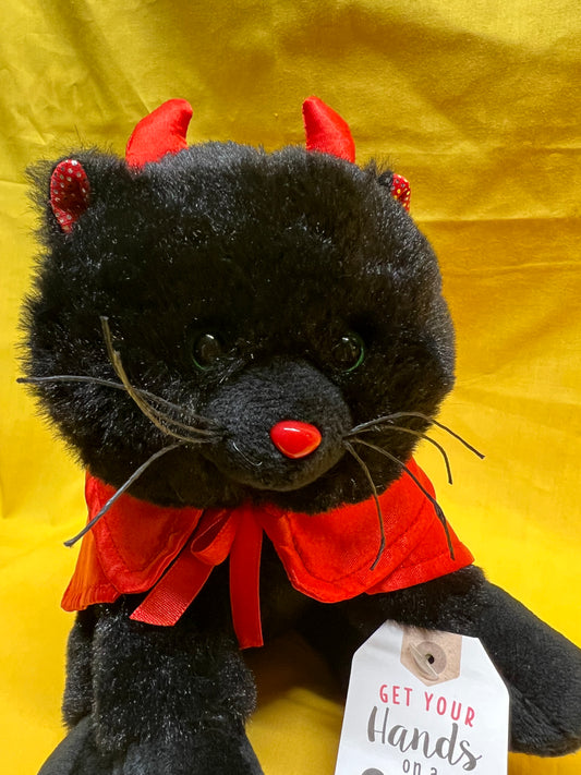 Devil Cat Plush