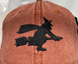 Simple Embroidered Witch Hat