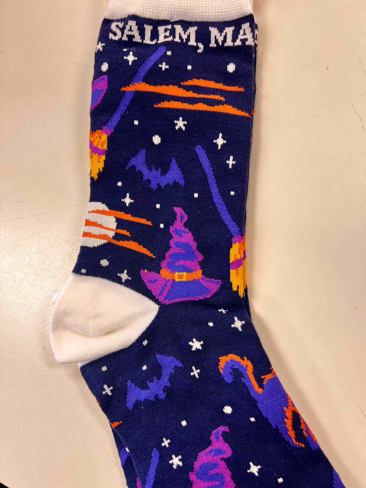 Salem Halloween Socks