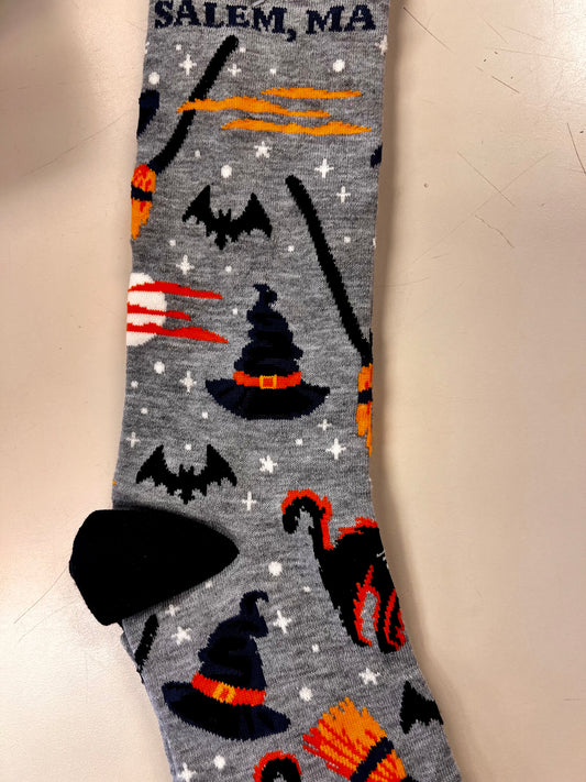 Salem Halloween Socks