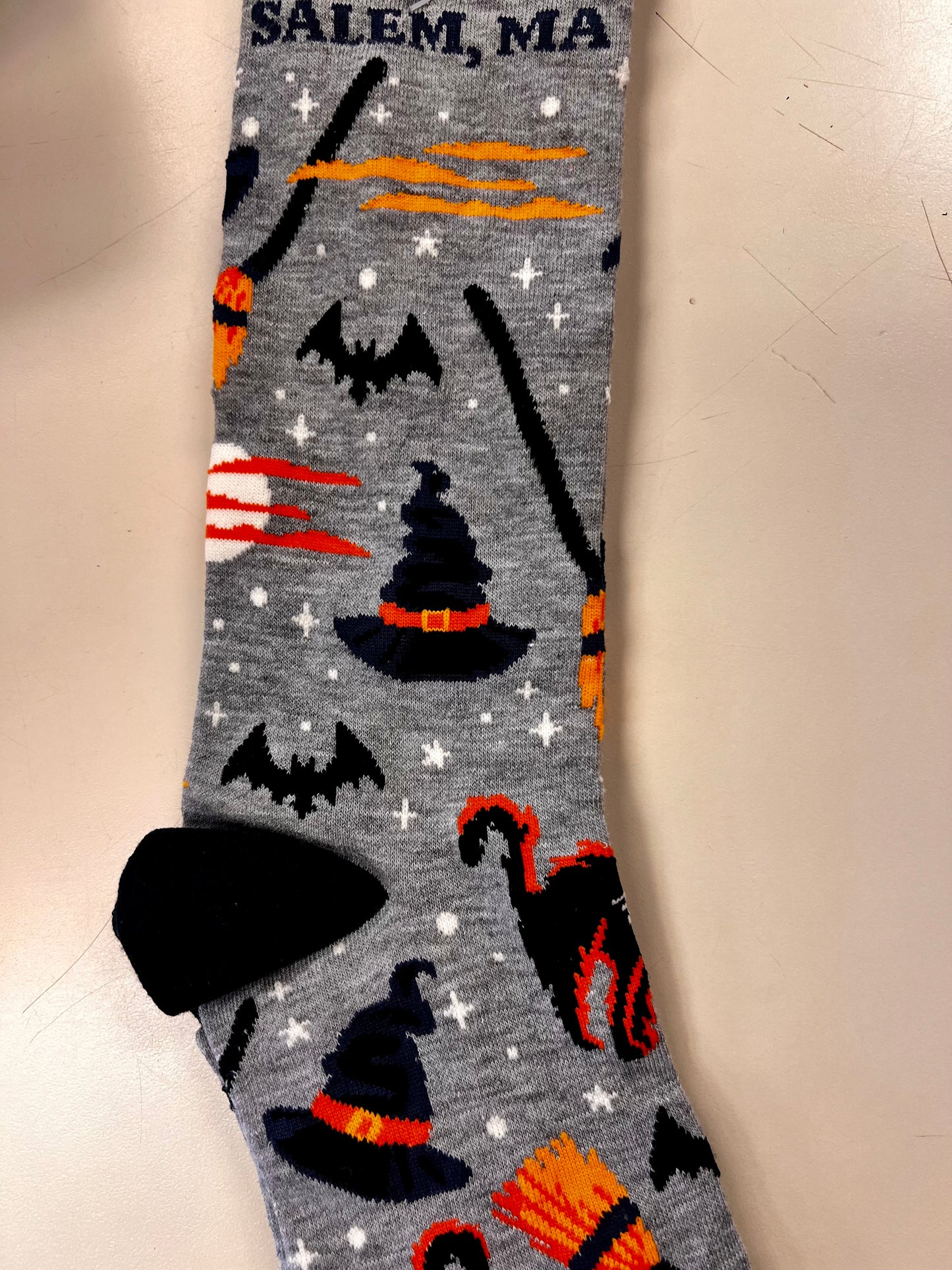 Salem Halloween Socks
