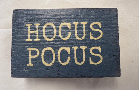 Mini Hocus Pocus Sign
