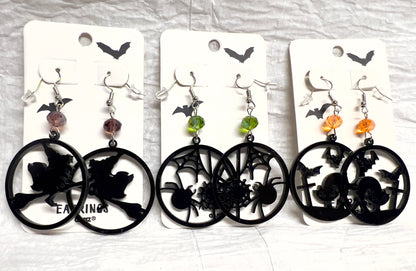 Cut Out Spooky Earrings