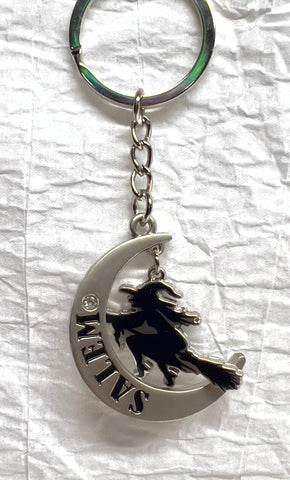 Witch w/Moon Keyring