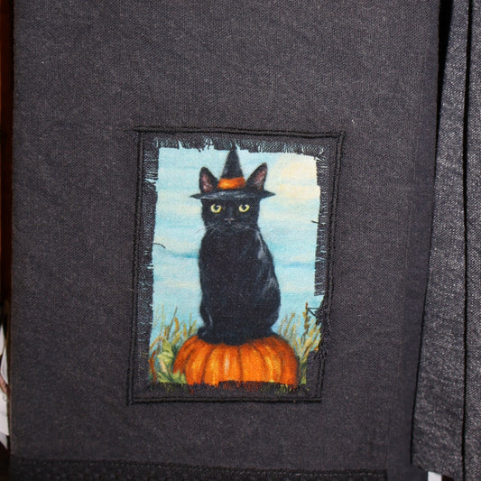 Kitchen Towel - Black Cat