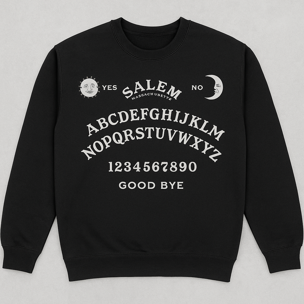 Sweatshirt Ouija Board