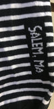 Socks Striped Salem Witch