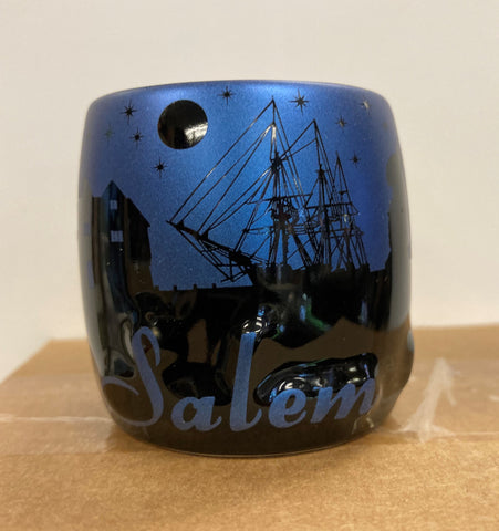 Shot Glass Salem Night Sky