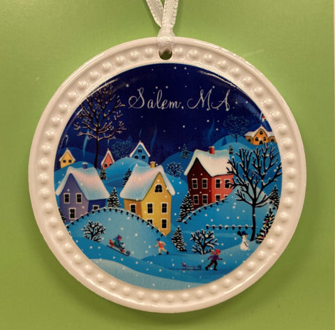 Winter Village ornament