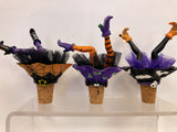 Witch Legs Bottle Toppers
