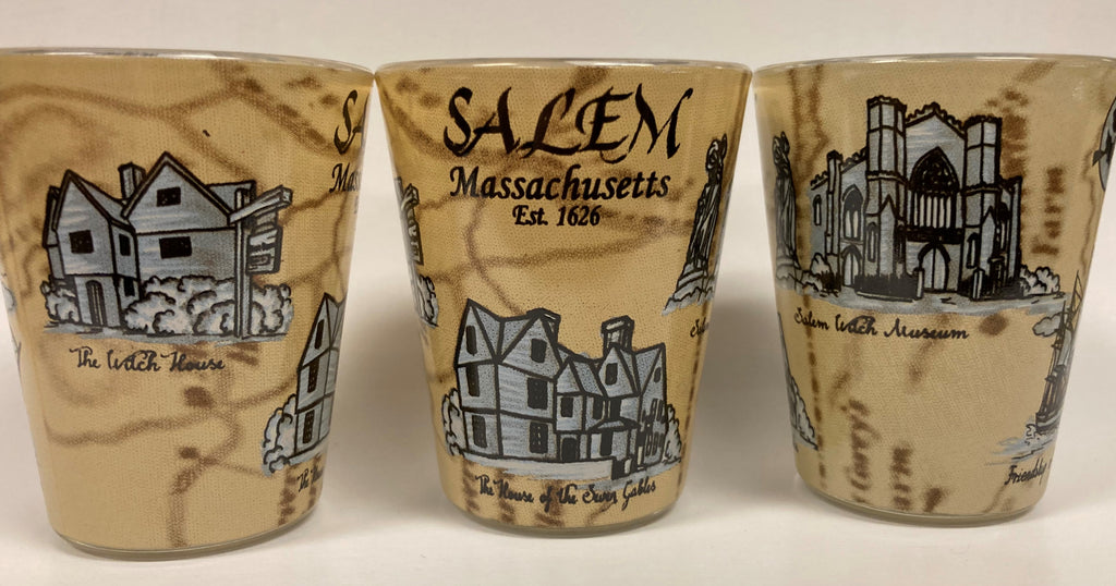 Shot Glass Salem Scenes