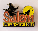 Sparkly Witch City Magnet