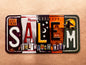 Vintage License Plate Magnet