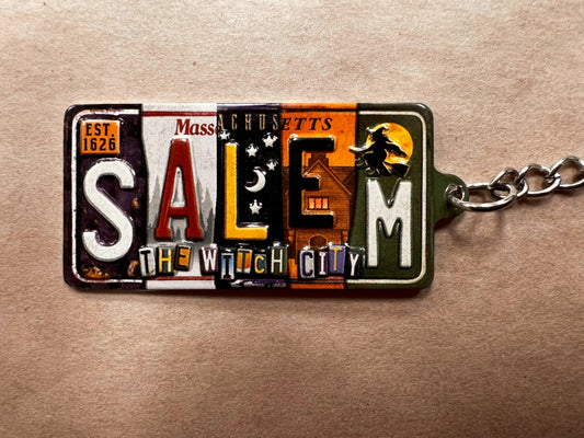License Plate Keyring
